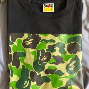 Bape tee sz M